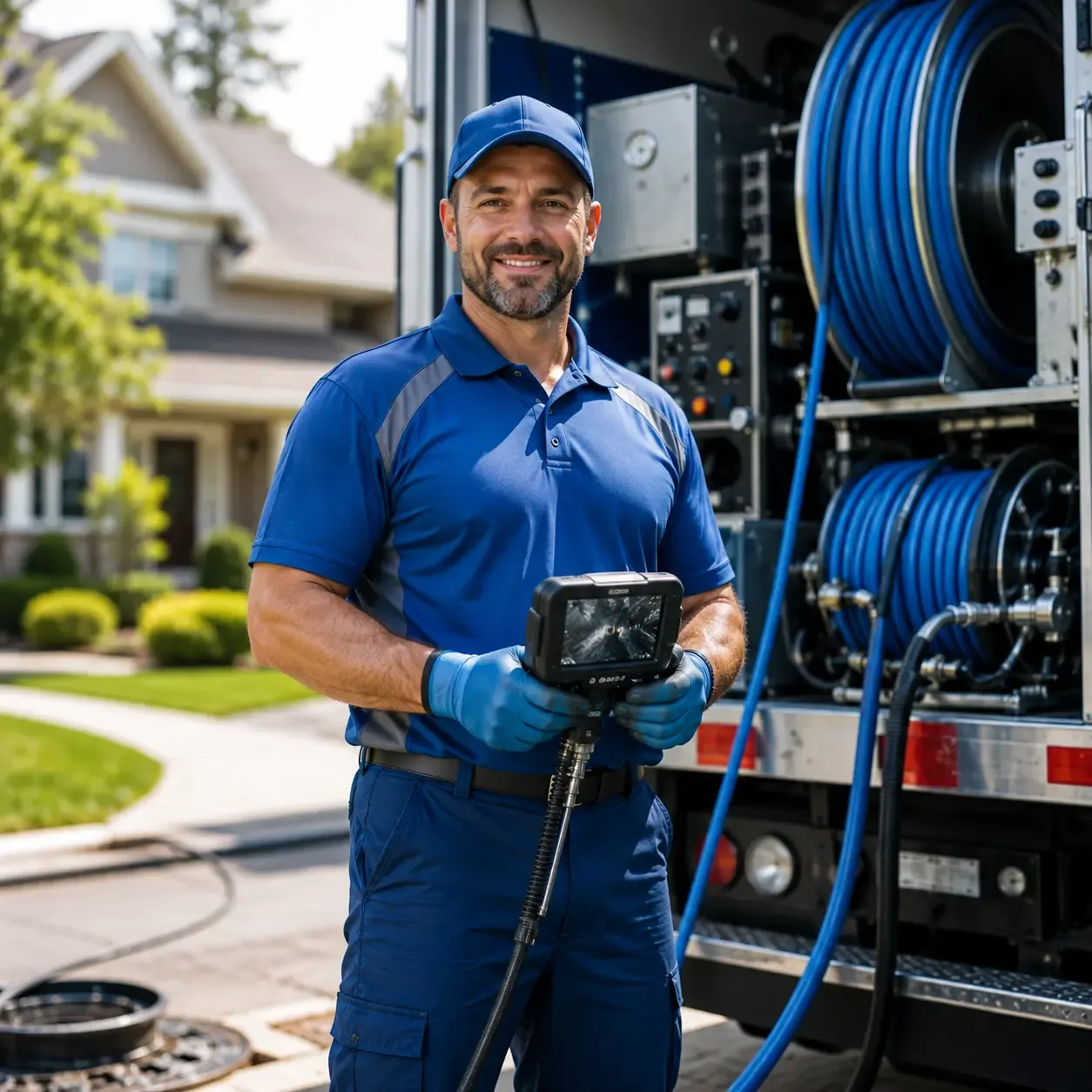 Local outdoor drain cleaning specialists in Sullivan, WI